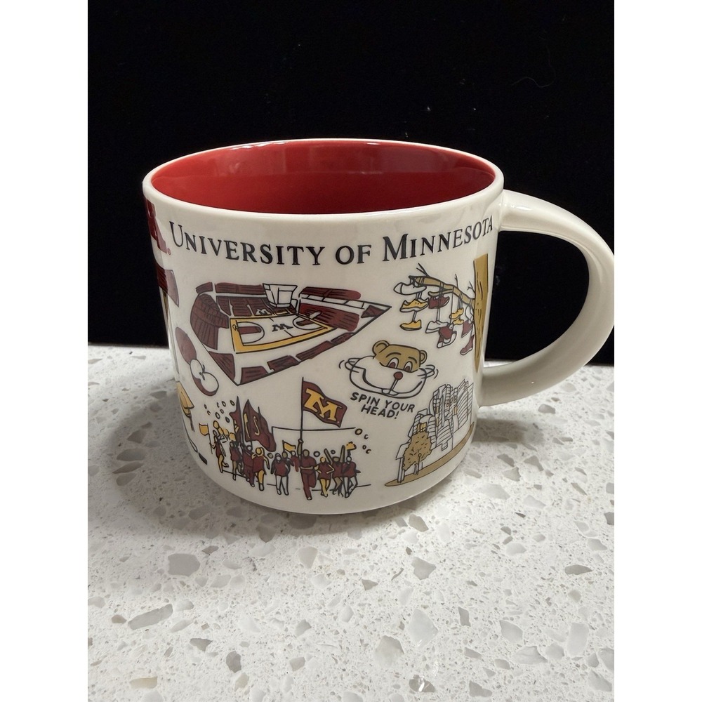 Starbucks University Of Minnesota Been There Series Campus Collection 14 oz